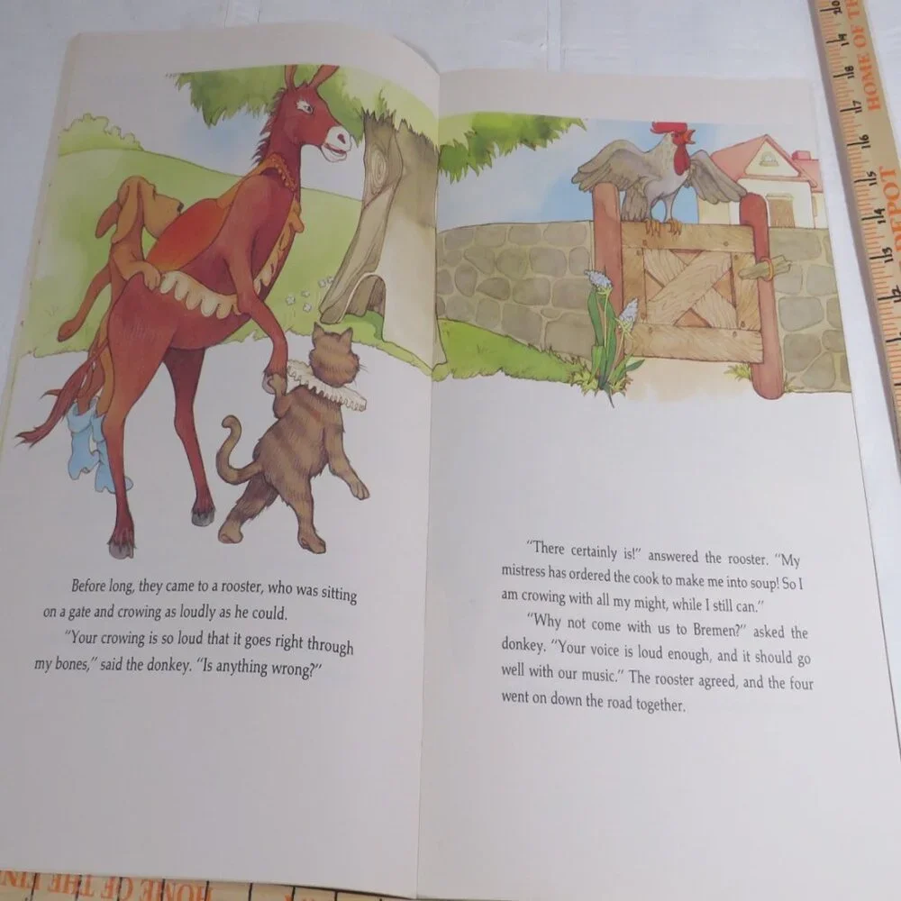 The Bremen Town Musicians BIG BOOKS (almost 2 feet tall) Classroom